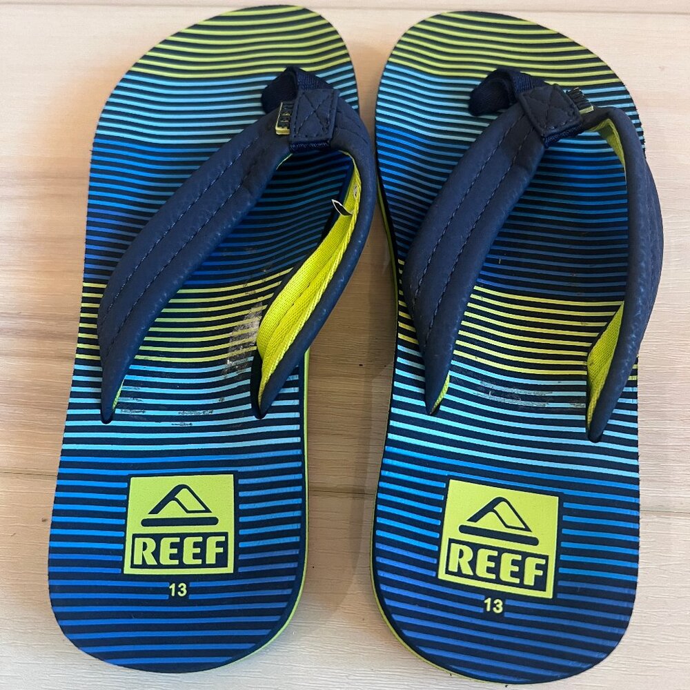 Reef Flip Flops Kids size 13